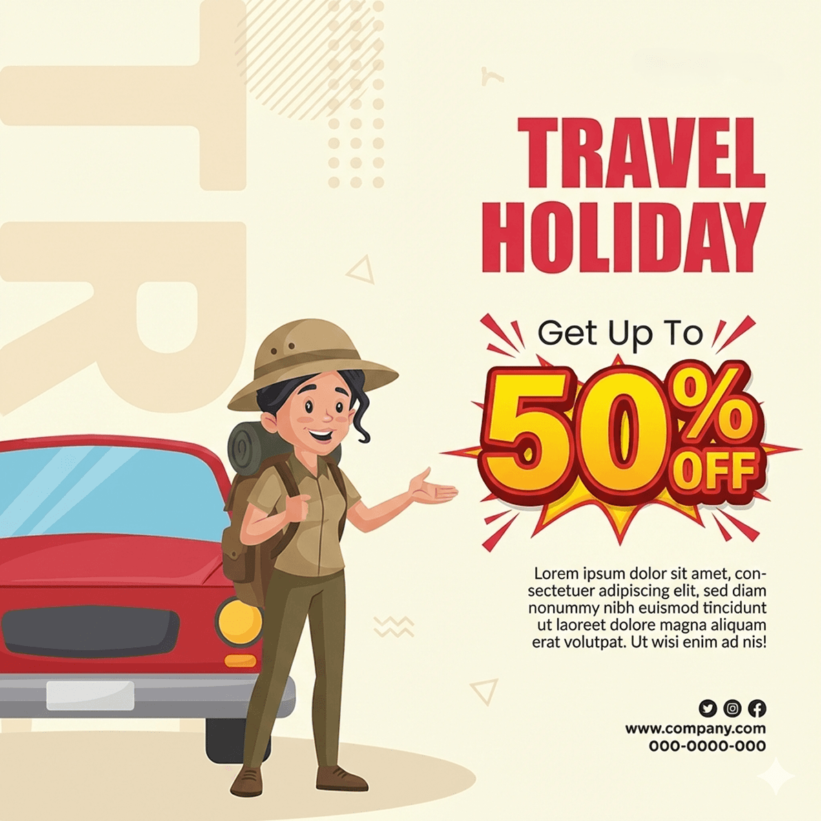 Travel Holiday Promotion