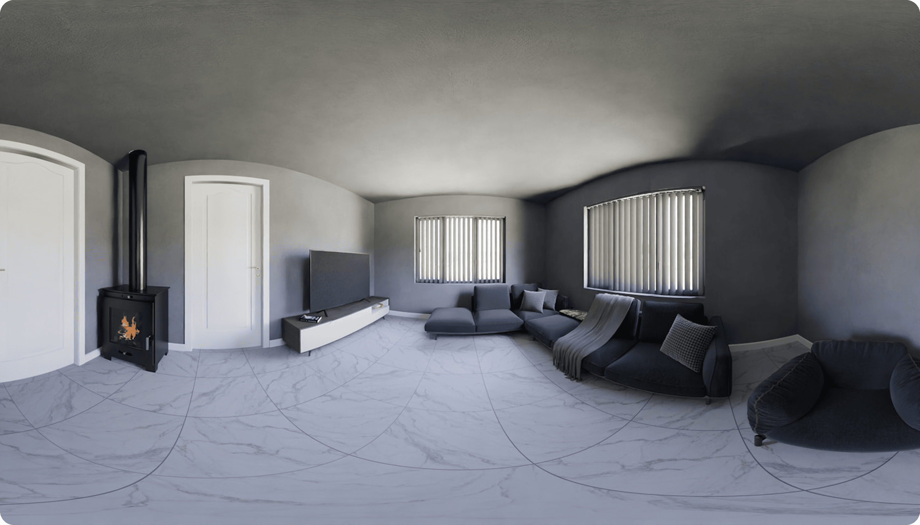 Luxurious room interior background